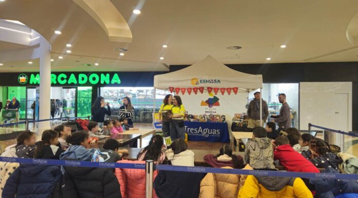 TresAguas celebra el Día de la Educación Ambiental con talleres de reciclaje junto a colegios de Alcorcón