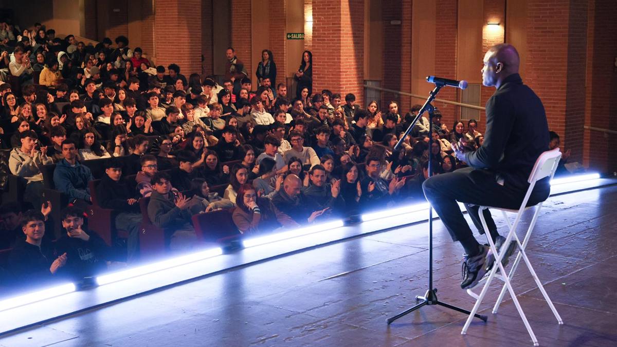 El ejemplo de Nayanesh Ayman para los estudiantes de Alcorcón y el resto del mundo