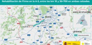 Nuevo paso clave para el inicio del asfaltado de la A-5 que afectará a Alcorcón