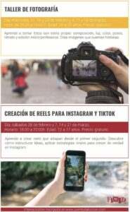 Alcorcón estrena actividades gratuitas en febrero: talleres de cocina y mucho más