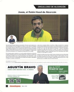 Jesús, el Robin Hood de Alcorcón