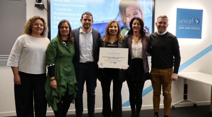 IES Ramón y Cajal, premio UNICEF