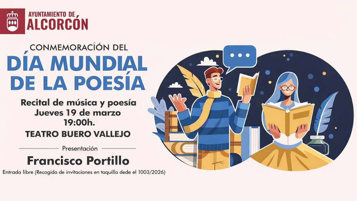 Día de la poesía en Alcorcón Día de la poesía en Alcorcón