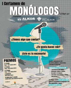 Alcorcón acogerá el I Certamen de Monólogos para estudiantes de ESO
