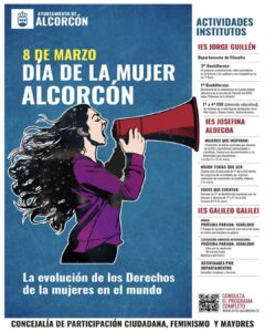 Alcorcón reivindica la evolución de los derechos de las mujeres en una ambiciosa programación por el 8M