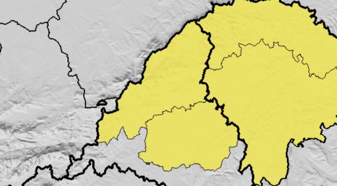 Alcorcón en alerta amarilla: AEMET activa el aviso por fuertes lluvias y tormentas