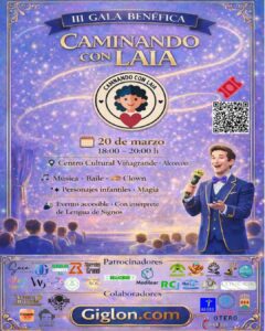 Alcorcón se une por una causa solidaria: llega la III Gala Benéfica “Caminando con Laia”