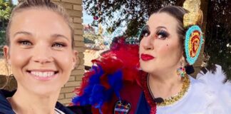 La Terremoto de Alcorcón mezcla Fallas y fútbol en un homenaje inesperado a Valencia