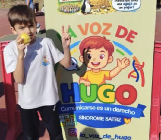 La 'Voz de Hugo' llama a Alcorcón a actuar frente al síndrome SATB2
