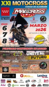 Motor y espectáculo en Alcorcón: llega el MADCROSS 2026 con acceso gratuito