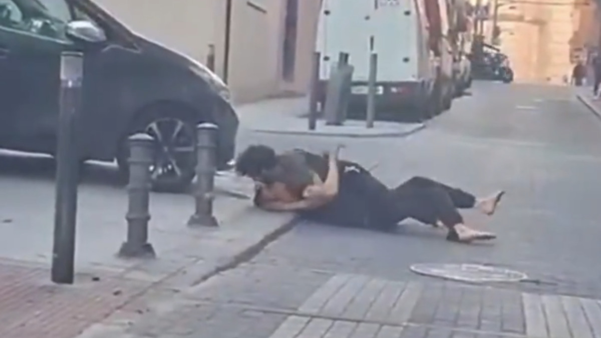 Graban una pelea en Alcorcón en el entorno de los locales ocupados