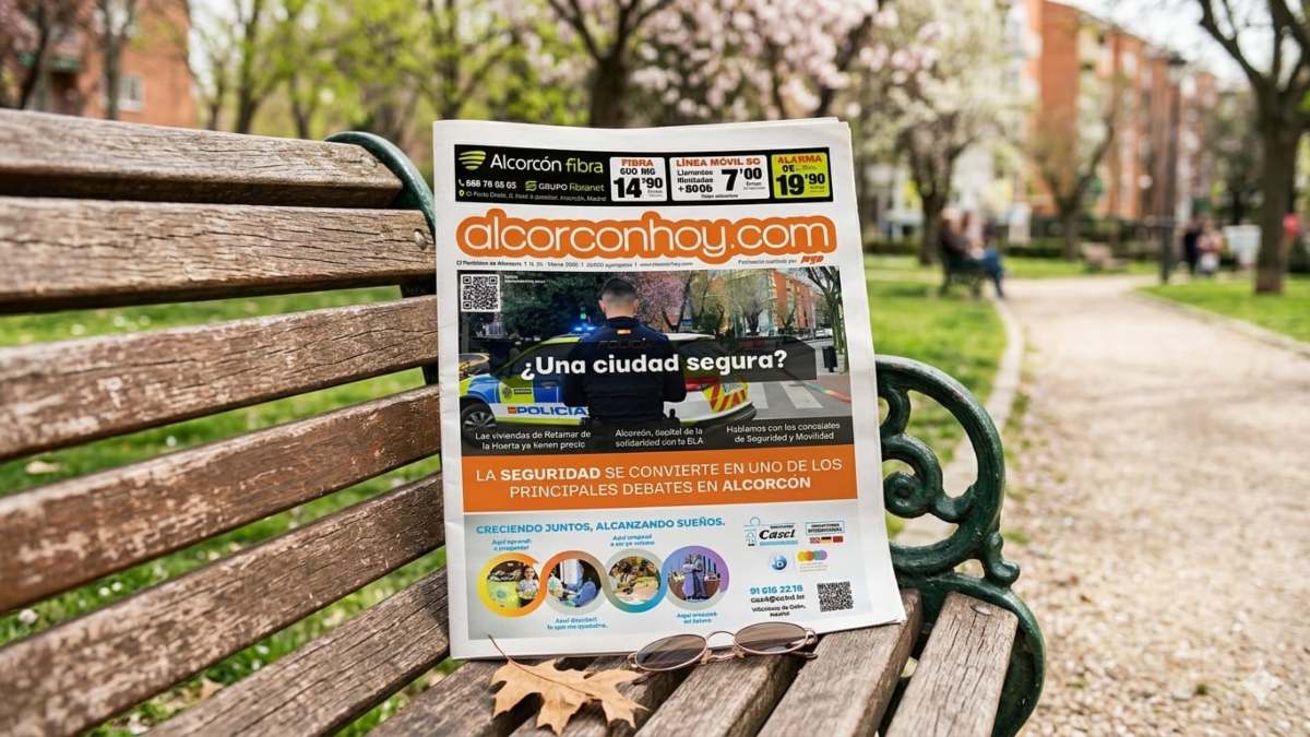 Los vecinos de Alcorcón ya pueden leer gratis la edición de marzo de 2026 del periódico en papel