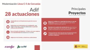 Trenes nuevos y reformas que ocasionarán dos cortes de vía: así afectará a Alcorcón la modernización de la C-5