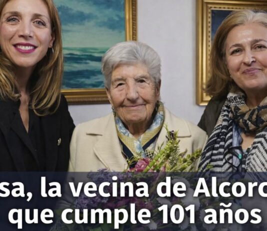 Rosa cumple 101 años en Alcorcón
