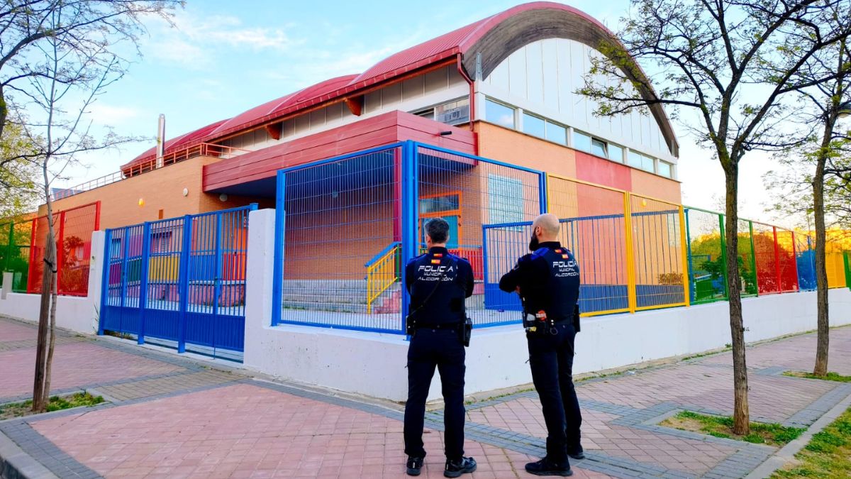 Robo en un colegio de Alcorcón