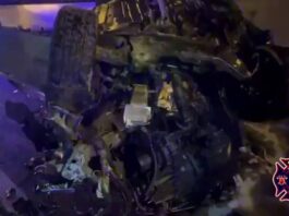 Vuelca un coche en la M-40 a la altura de Alcorcón: buscan al conductor y encuentran bombonas del gas de la risa Vuelca un coche en la M-40 a la altura de Alcorcón: buscan al conductor y encuentran bombonas del gas de la risa