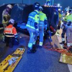 Un accidente en la A-5 a la altura de Alcorcón causa un herido