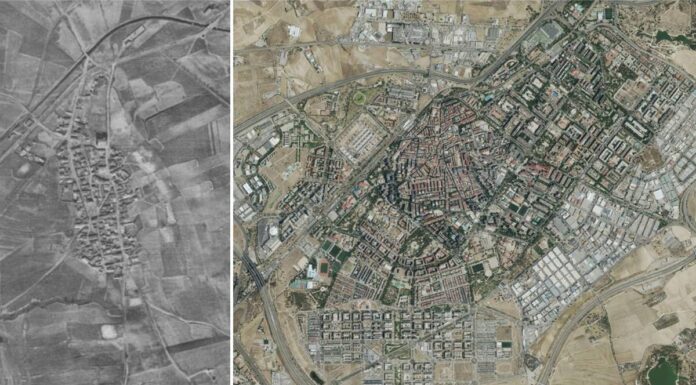 De pueblo a gran ciudad: así era Alcorcón en 1956 según este mapa interactivo