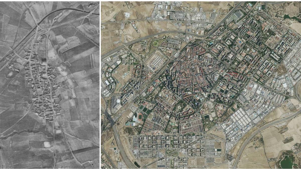 De pueblo a gran ciudad: así era Alcorcón en 1956 según este mapa interactivo