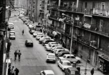La calle Mayor de Alcorcón en los 80