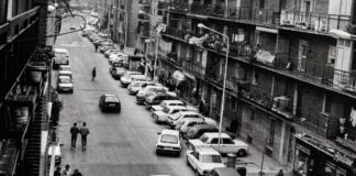 La calle Mayor de Alcorcón en los 80