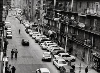 La calle Mayor de Alcorcón en los 80