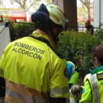 El tren de vida que salvó a un varón tras una caída desde un tercer piso en Alcorcón