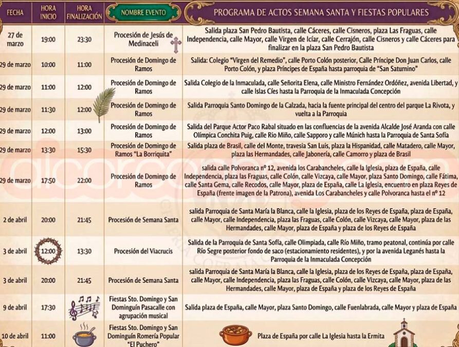 Planes para el fin de semana en Alcorcón: procesiones de Semana Santa y ocio familiar en TresAguas