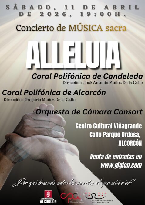 Próximo concierto de música en Alcorcón: este sábado en el Centro Cultural Viñagrande