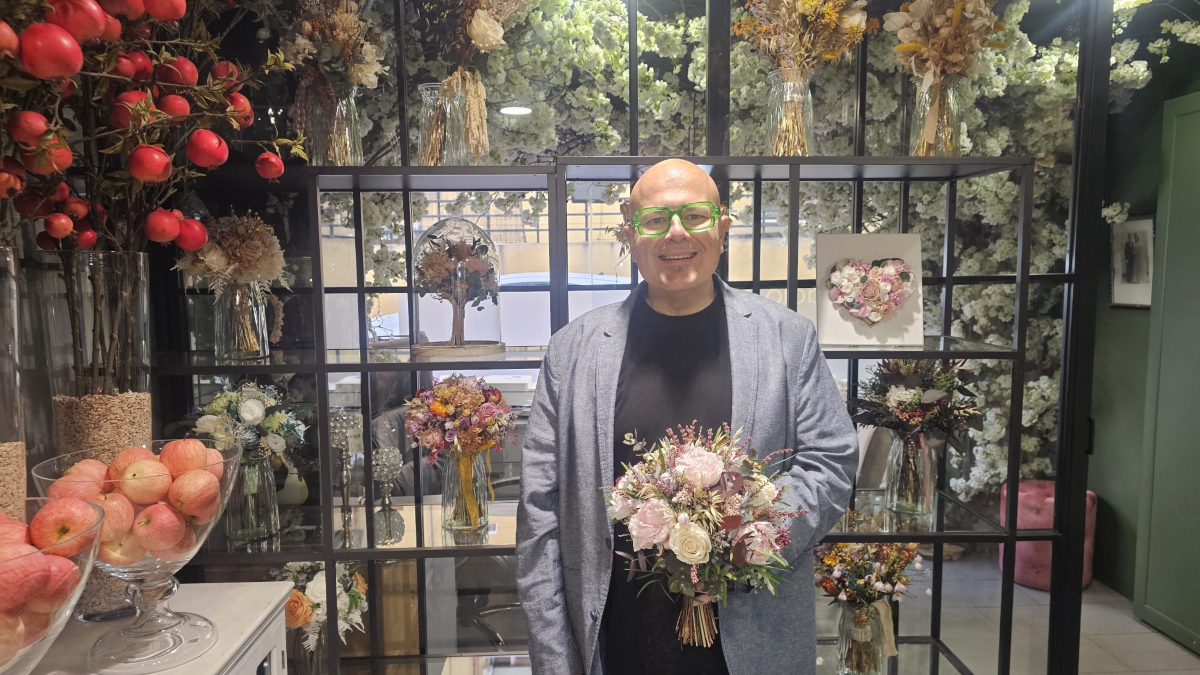 Fernando Espadas, de Floristería Las Camelias en Alcorcón, nos muestra las tendencias de decoración floral nupcial para 2026