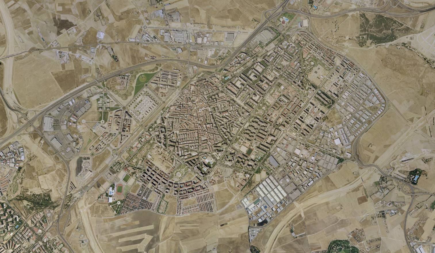 De pueblo a gran ciudad: así era Alcorcón en 1956 según este mapa interactivo