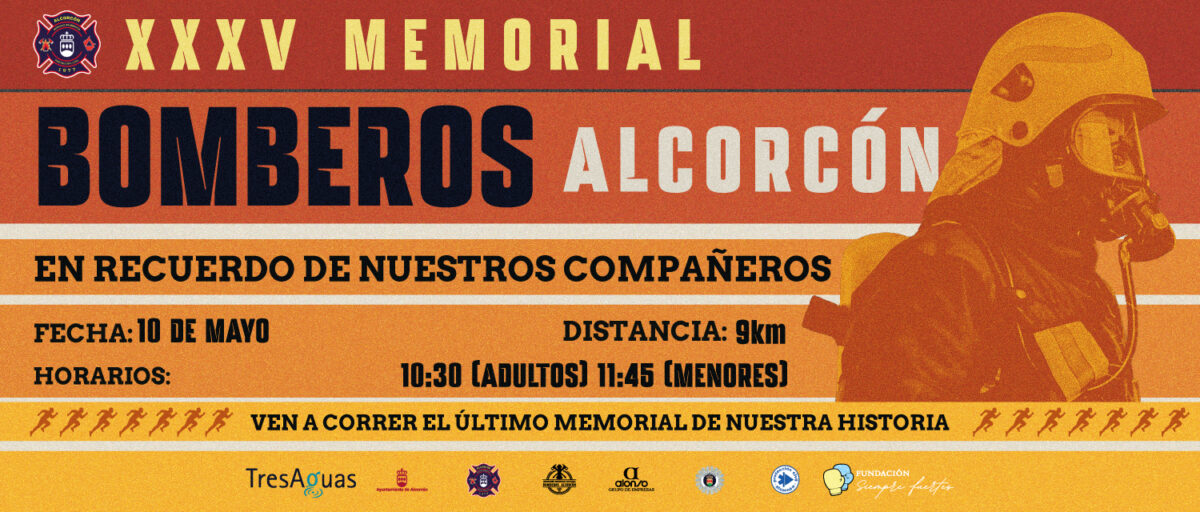 Homenaje a los bomberos de Alcorcón con la celebración del XXXV Memorial en TresAguas