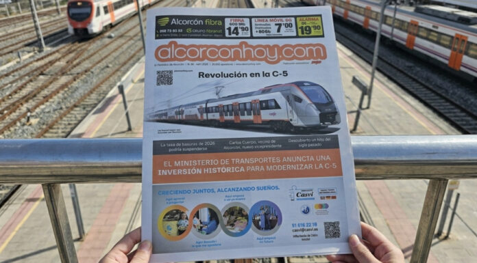 Los vecinos de Alcorcón ya pueden leer gratis la edición de abril de 2026 del periódico en papel Los vecinos de Alcorcón ya pueden leer gratis la edición de abril de 2026 del periódico en papel