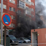 Incendio en un garaje comunitario de Alcorcón: tres vehículos han resultado afectados