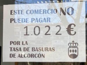 El Partido Popular exige la devolución del pago de la tasa de basuras en Alcorcón