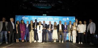 Los XIV Premios AEPA conquistan Alcorcón con más de 400 asistentes en otra edición espectacular