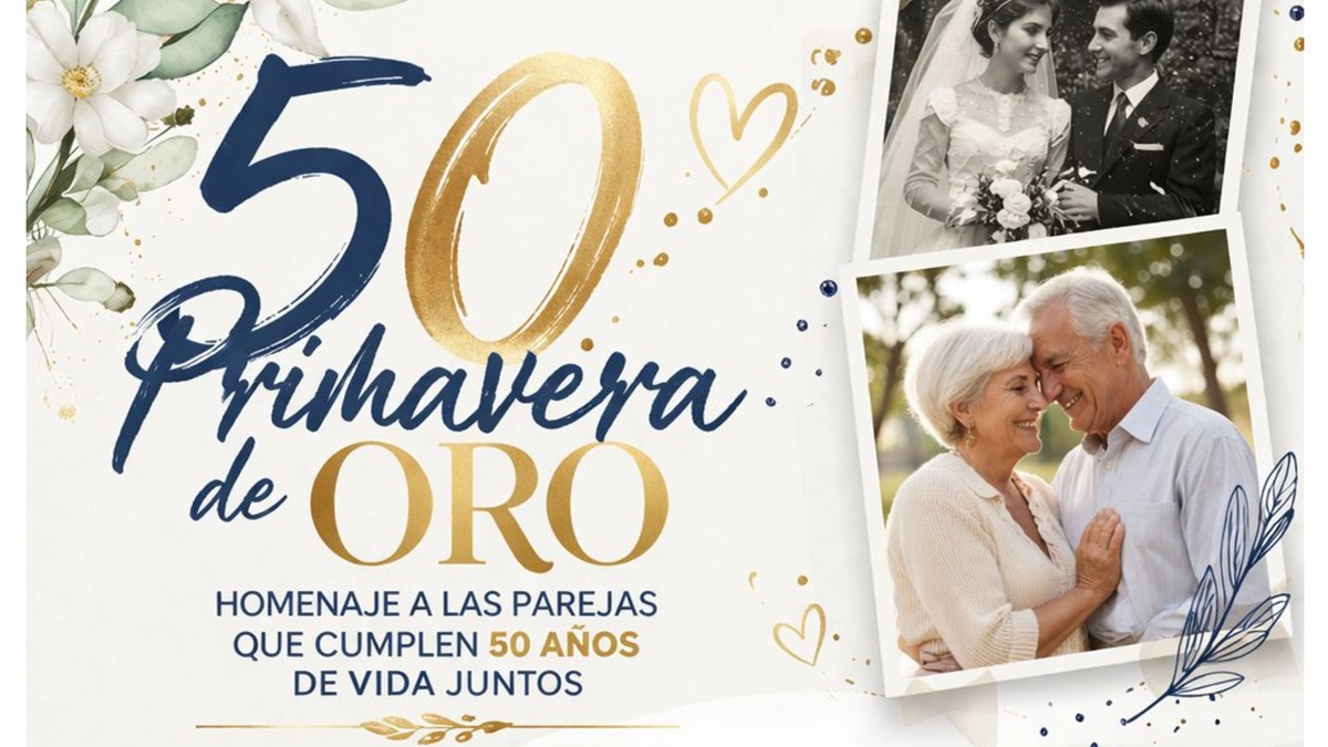 Llega a Alcorcón la Primavera de Oro: un homenaje a parejas que han compartido 50 años en la ciudad