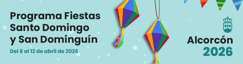 Programa Fiestas de Santo Domingo y San Dominguín Alcorcón 2026