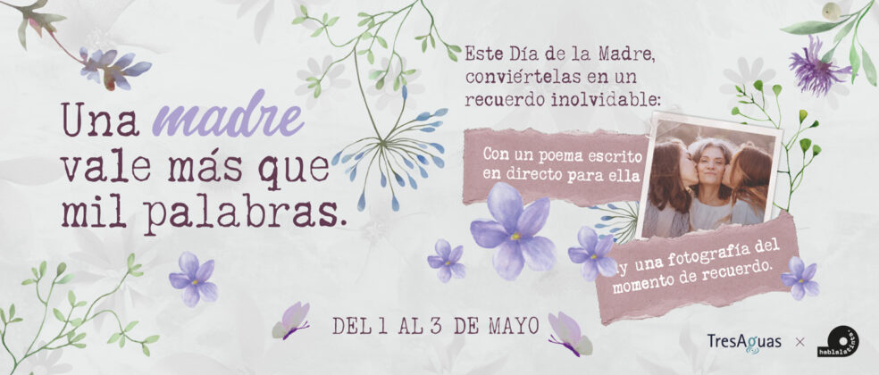 TresAguas celebra el Día de la Madre con una experiencia llena de poesía y recuerdos inolvidables en Alcorcón