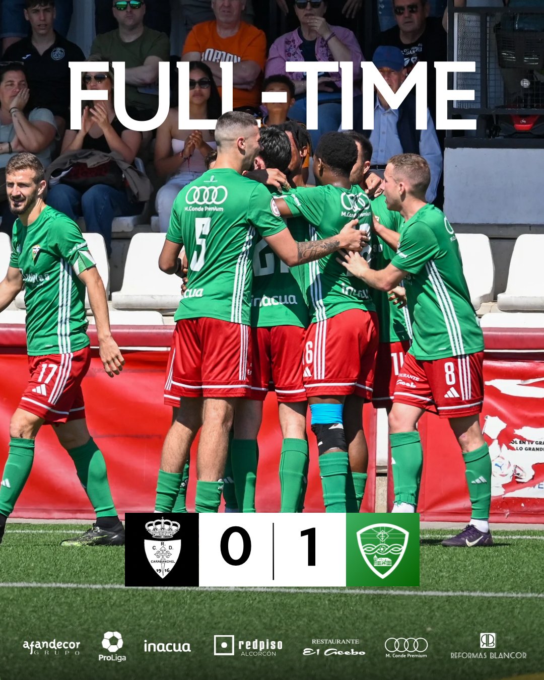 Nuevo tropiezo del Alcorcón en Santo Domingo y el Trival sigue soñando con el ascenso