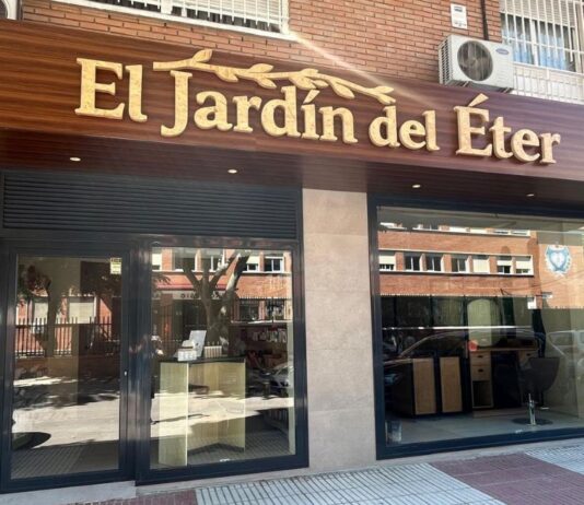 El jardiín del éter en Alcorcón