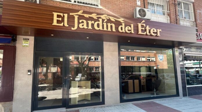 El jardiín del éter en Alcorcón