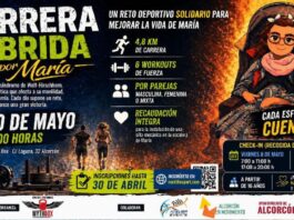 Carrera híbrida por María en Alcorcón