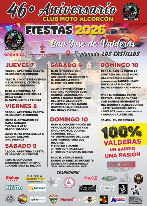 Qué hacer el fin de semana en las Fiestas de San José de Valderas en Alcorcón