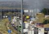 Accidente de tráfico en la A-5 con varios vehículos implicados: los Bomberos de Alcorcón aseguran la zona