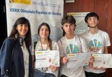 Elena Serna, medalla de bronce en la Olimpiada Española de Química desde el Colegio Amanecer de Alcorcón
