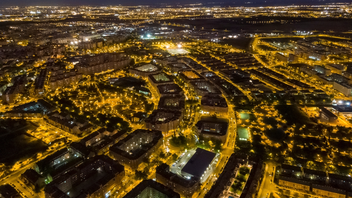 Barrio de Parque Oeste en Alcorcón vuelve a quedarse sin luz