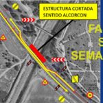 Cortes de tráfico en la M-406: así afectarán a los vecinos durante tres meses en Alcorcón