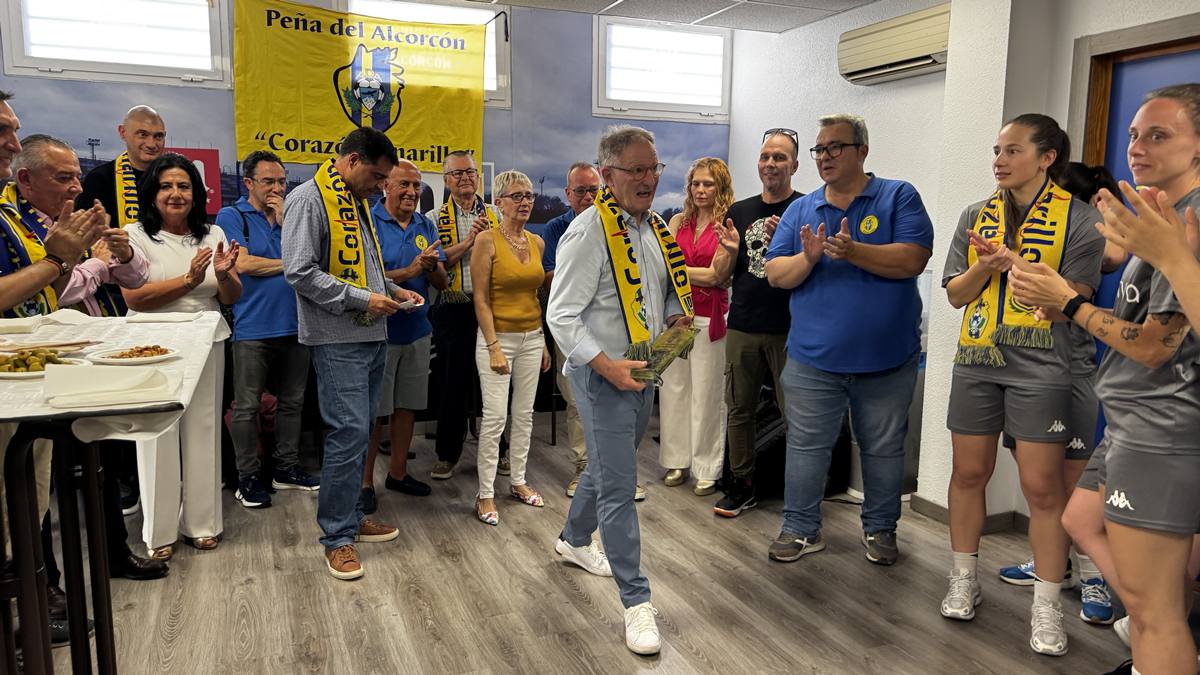 Juan Antonio Anquela, en su visita a Santo Domingo: “Alcorcón me ha dejado marcado para siempre“