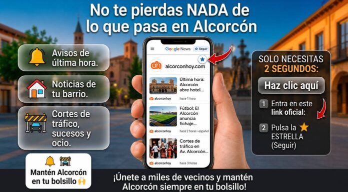 Cómo no perderte ninguna noticia de Alcorcón siguiendo a alcorconhoy.com en Google News